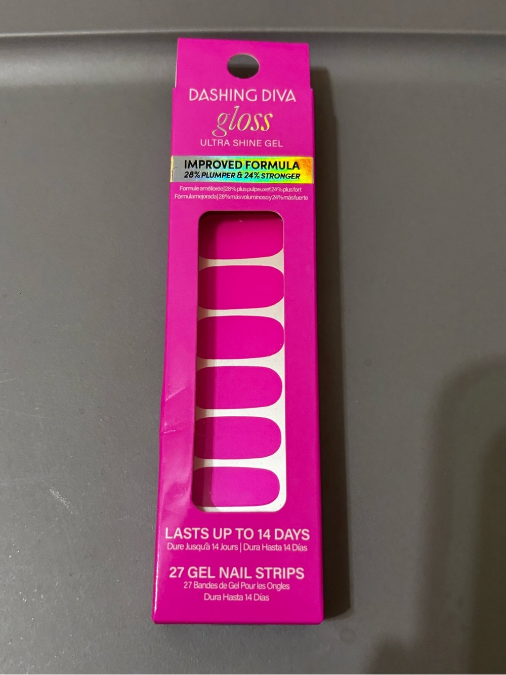 5 items x $25 Dashing Diva Gloss Gel Nail Strips - NEW